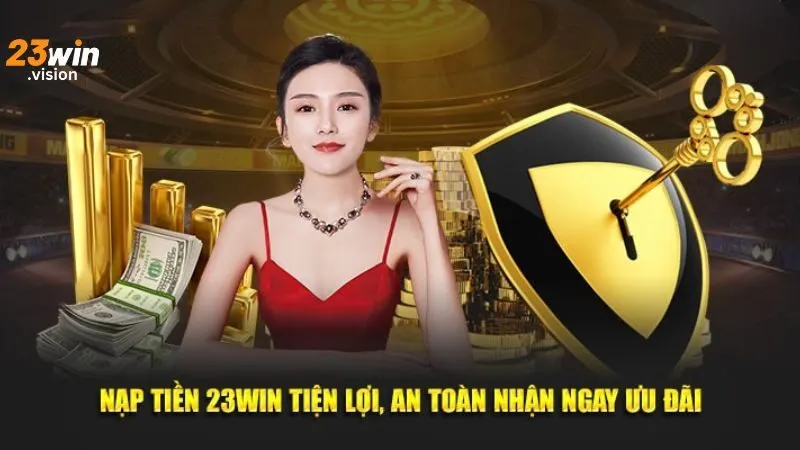 nạp rút tiền 23win