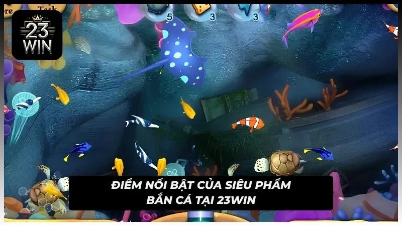 Gameplay săn cá trọn vẹn từ đồ họa tới tính năng