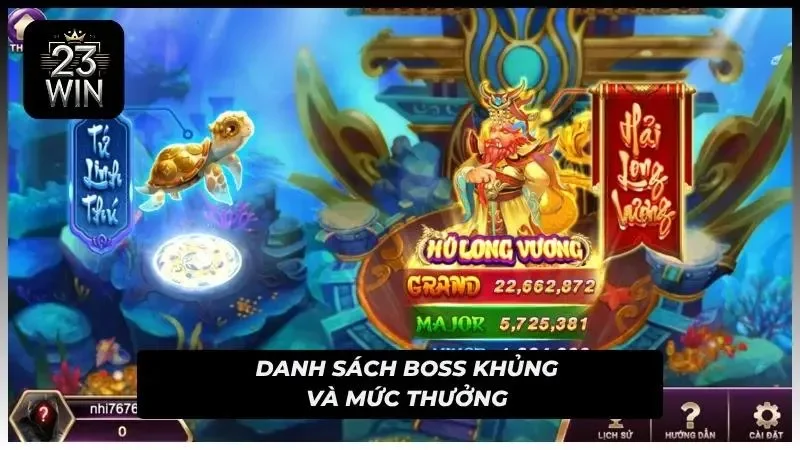 Các sinh vật hiếm xuất hiện kèm giá trị thưởng nổi bật