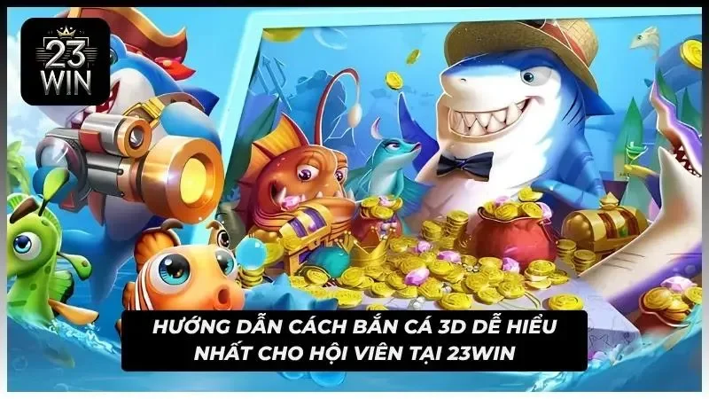 Cách chơi bắn cá 3D đơn giản nhất