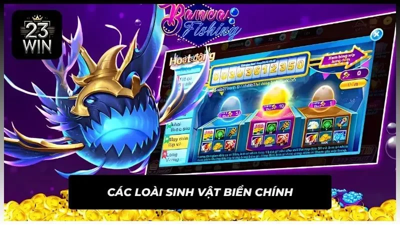 Các loài sinh vật phổ biến