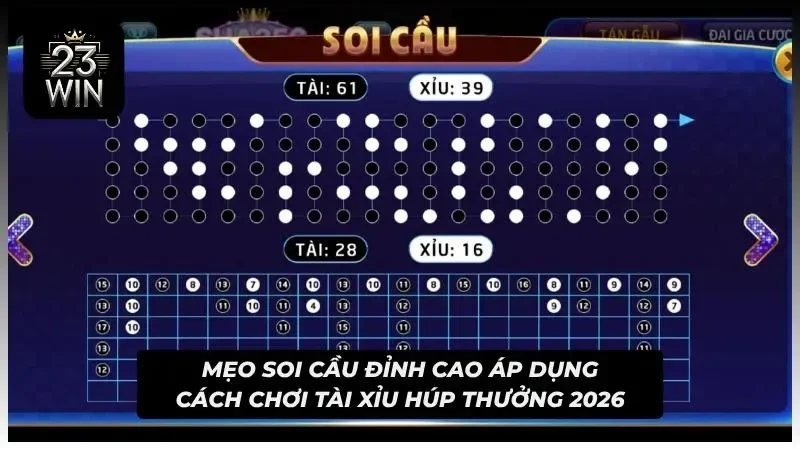Bí quyết đọc cầu Tài Xỉu từ những phiên gần nhất