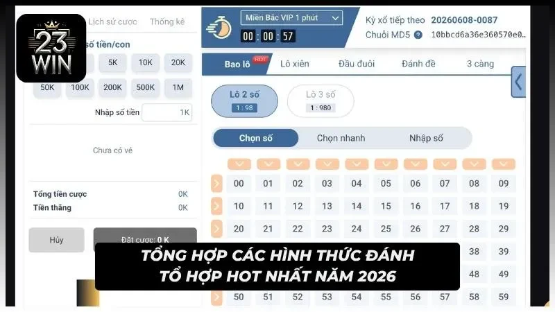 3 hình thức đánh lô hot nhất 2026