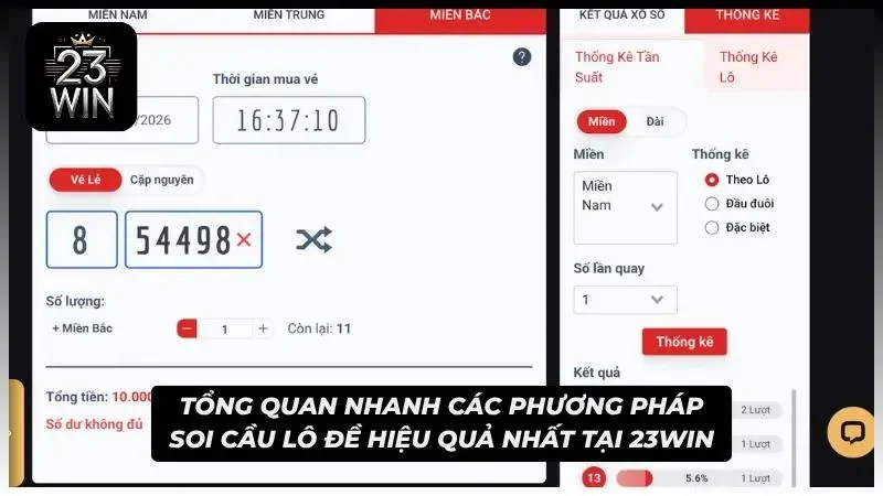 Sơ lược các giáo án soi cầu hiệu quả của nhà cái