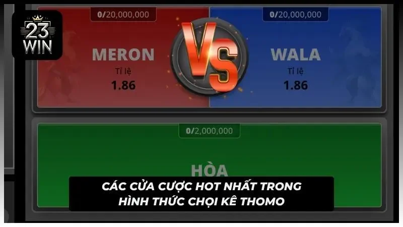 3 cửa cược vạn người mê