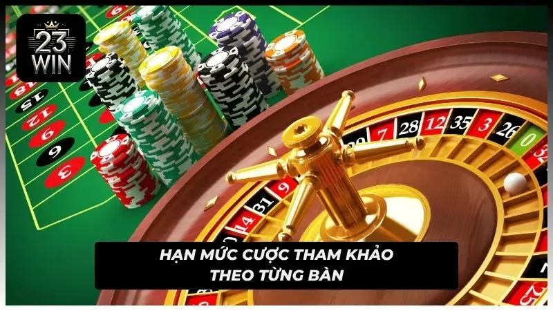 Mỗi bàn được thiết lập mức tham gia phù hợp cho từng nhóm khách chơi