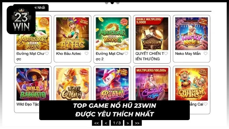 Game slot nổi bật thường sở hữu hiệu ứng thưởng hấp dẫn