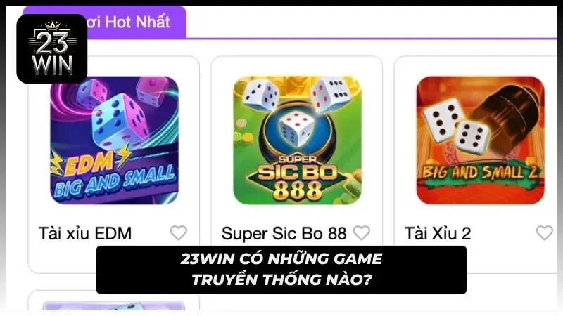 Danh mục đa dạng đáp ứng sở thích của nhiều nhóm cược thủ